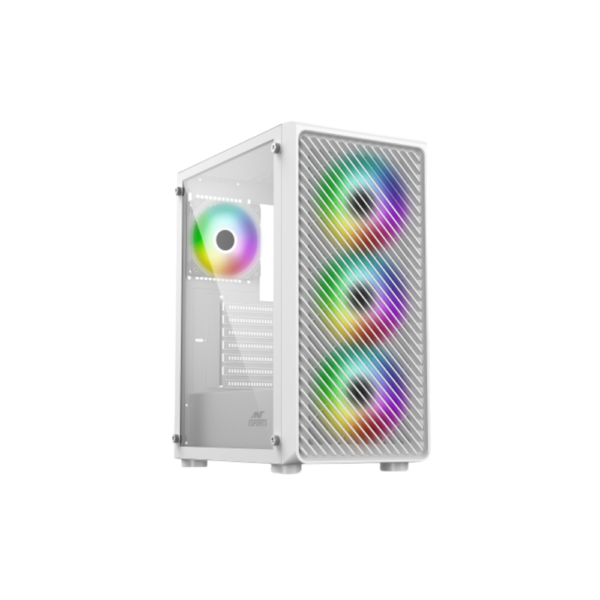 ANT ESPORTS CABINET 211 AIR WHITE - SLEEK AND MODERN GAMING PC CASE