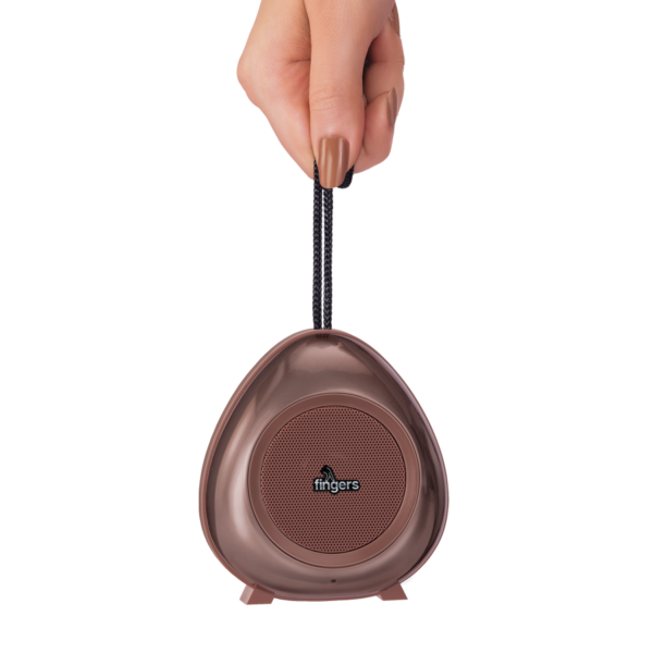 FINGERS BLUETOOTH SPEAKER - BROWNIE - PORTABLE AND POWERFUL AUDIO ON THE GO