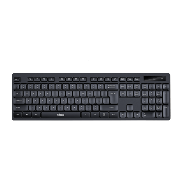 48 FINGERS WIRED KEYBOARD BUTTER CLICKS - TACTILE FEEDBACK AND ERGONOMIC DESIGN
