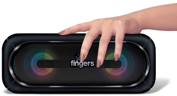 49-3 FINGERS SPEAKER SUPERLIT - 360? LED LIGHTING AND THUNDEROUS SOUND