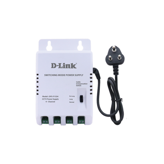 D-LINK DPS-F1C04 4 CHANNEL CCTV POWER SUPPLY