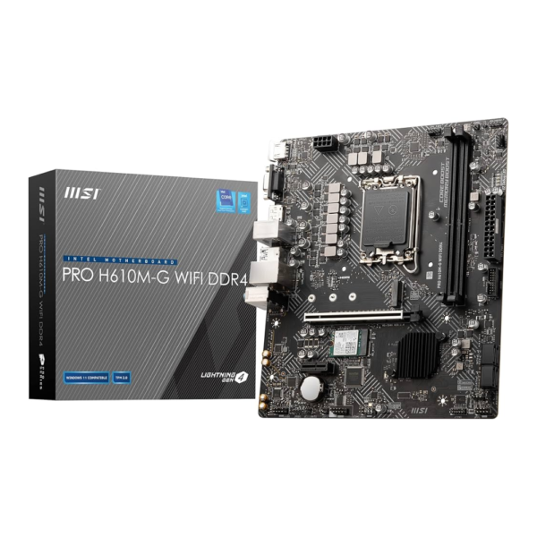 MSI MOTHER BOARD PRO H610M-G WIFI DDR4