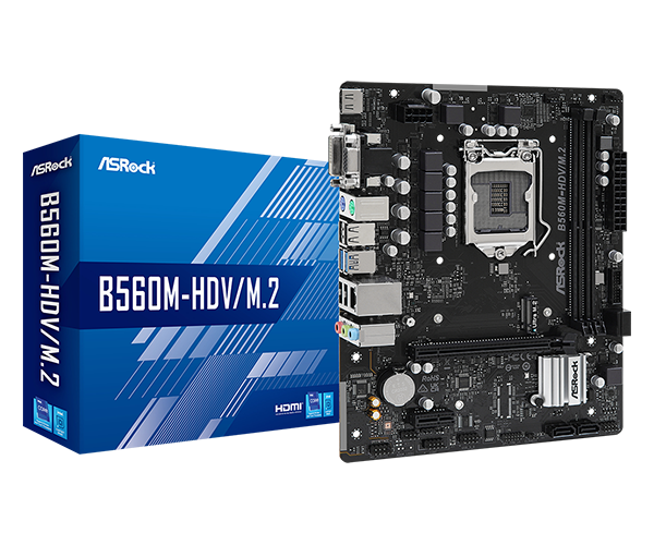 ASROCK MOTHER BOARD B560M-HDV/M.2